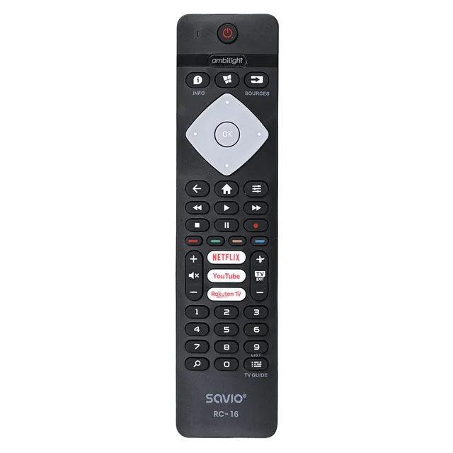 SAVIO PILOT UNIWERSALNY/ZAMIENNIK DO TV PHILIPS SMART TV RC-16