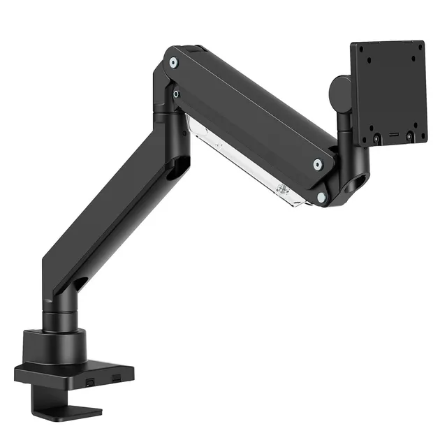 MACLEAN UCHWYT BIURKOWY DO MONITORA LCD 17-57 27KG VESA MAX 200X200 PODWÓJNE RAMIĘ MC-968