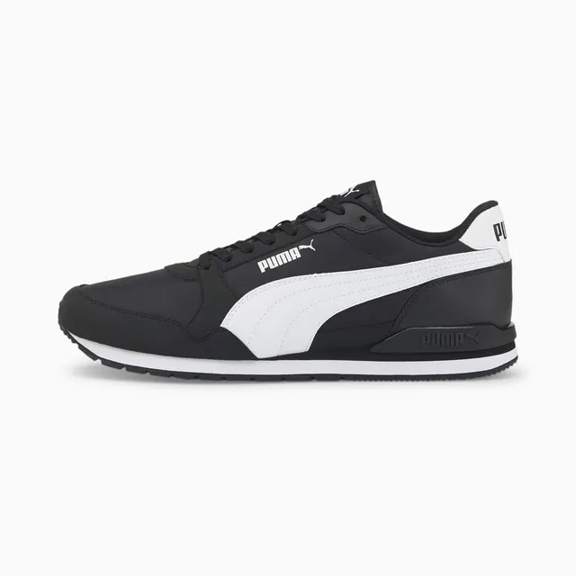 PUMA 384857_01_37 buty sportowe Męski Czarny Biały