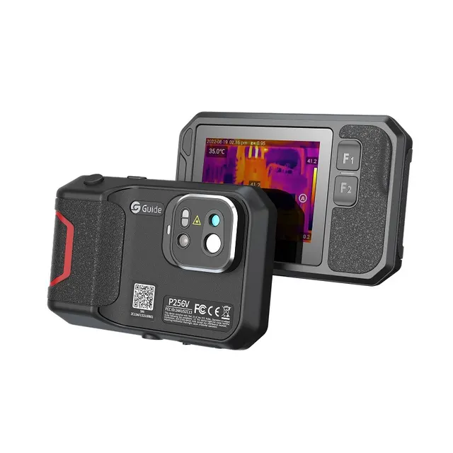 GUIDE SENSMART KIESZONKOWA KAMERA TERMOWIZYJNA USB-C 256X192PX -20°C DO 550°C FOV 56°×48° 3 5 LCD LASER 5MP PF210