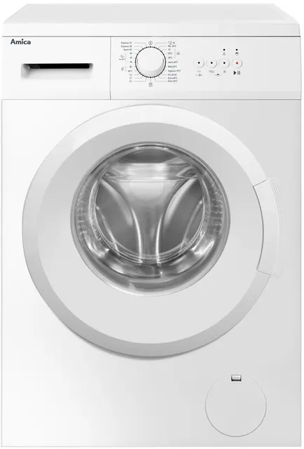 Pralka Amica WA0S610DO 6 kg 1000 obr/min Slim, pranie 90°C, opóźnienie startu, AquaStop