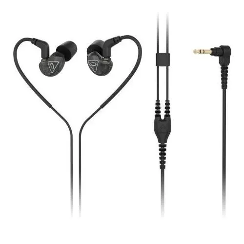 Behringer SD251-CK - Słuchawki dokanałowe ze złączem MMCX - czarne