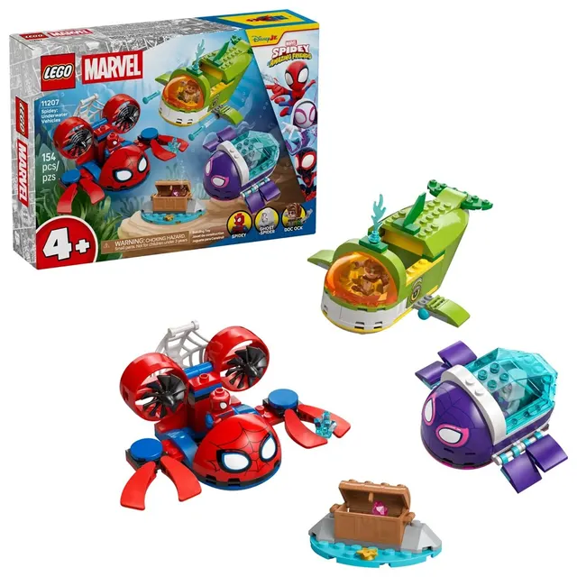 LEGO Marvel Super Heroes 11207 - Spidey: podwodne pojazdy