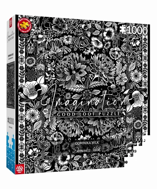 Puzzle Good Loot Imagination: Dominika Wilk - Monochrome Eden 1000 elementów
