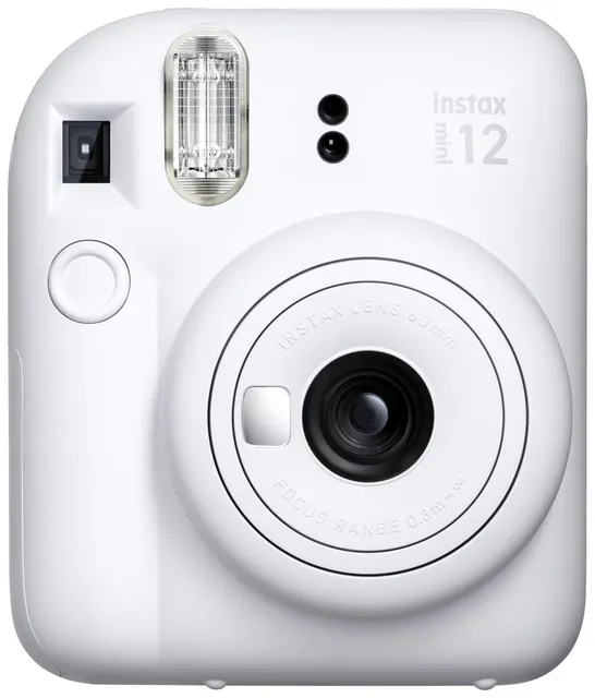 Fujifilm Instax Mini 12 86 x 54 mm Biały, biały (Clay White)