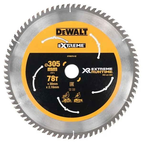 DeWALT DT99576-QZ ostrze do piły tarczowej 30 5 cm 1 szt.