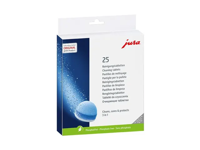 Tabletki czyszczące 3-fazowe Jura 25szt