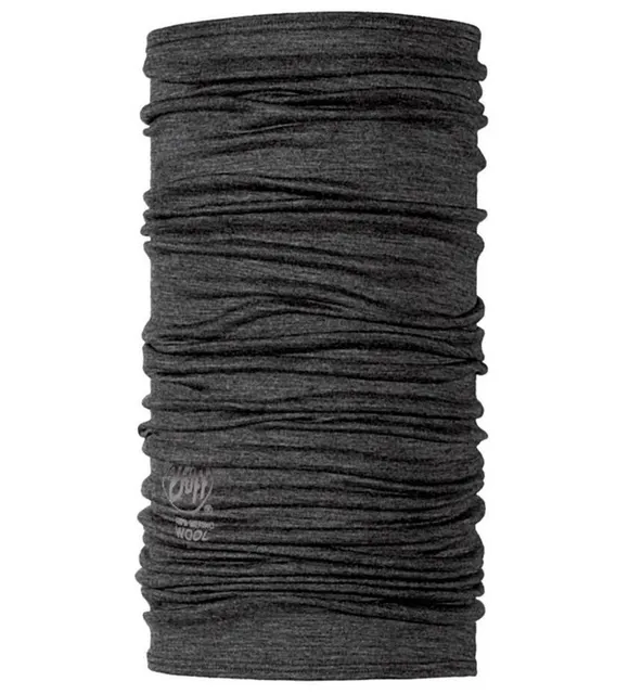 Chusta wielofunkcyjna Buff Merino Lightweight solid grey