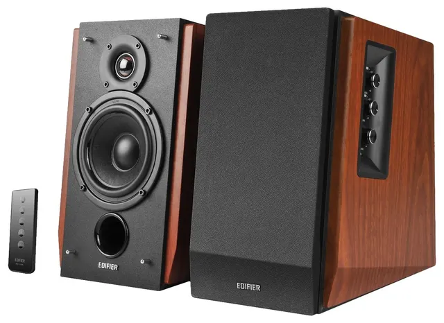 Edifier R1700BT głośnik 2-drożny Czarny Drewno Bezprzewodowy 66 W