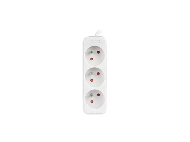 Przedłużacz Lanberg PS0-03E-0150-W (1 5m; kolor biały)
