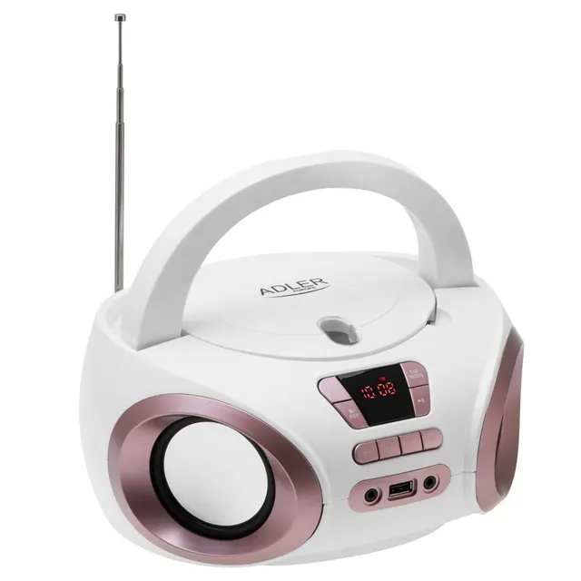 Odtwarzacz CD/MP3 (boombox) ADLER AD 1181wc