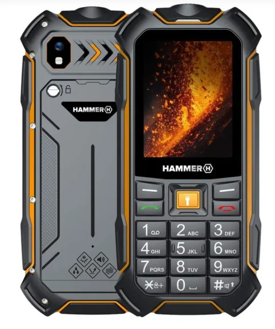 Hammer Boost 2 LTE, 2.4, IPS, 64MB, 128MB, Dual SIM, 3G, 2MP, 3500mAh