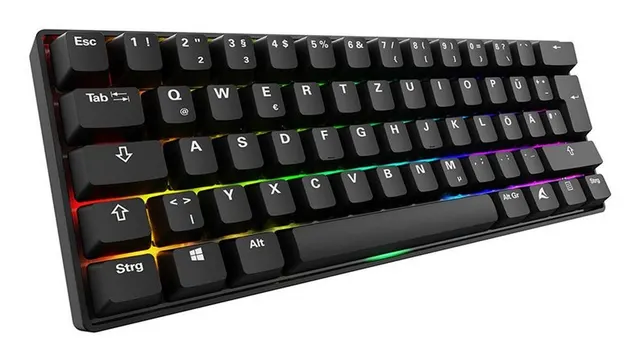 Klawiatura gamingowa Sharkoon Skiller SGK50S4 Gen2 PBT scw-gelRGB