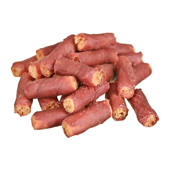 PETITTO Rurki ryżowe z kaczką dla psa 500g