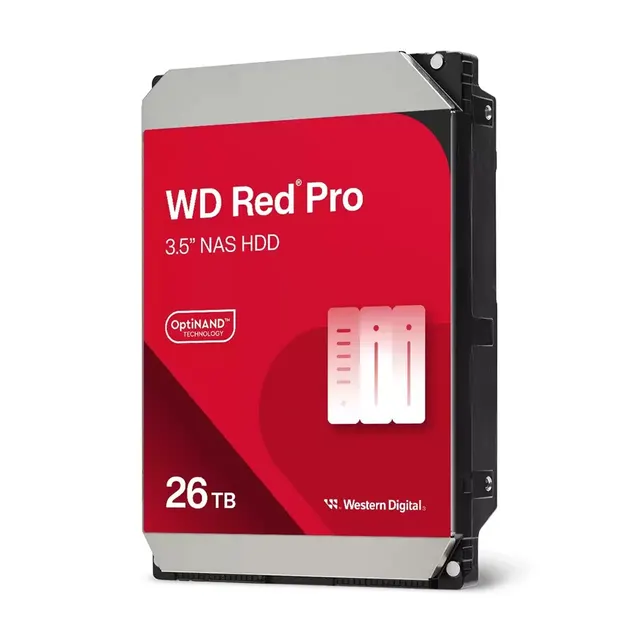 Dysk HDD WD Red Pro WD260KFGX (26 TB ; 3.5 ; 512 MB; 7200 obr/min)