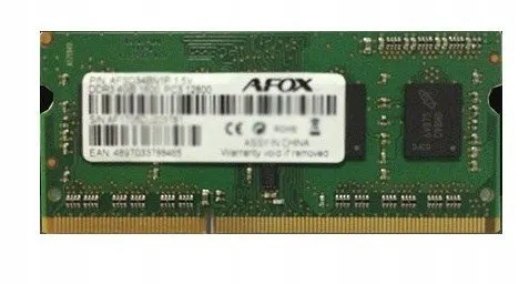 AFOX SO-DIMM DDR3 8GB 1866MHZ LV 1 35V AFSD38CK1L