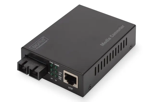 Digitus Gigabitowy konwerter mediów RJ45 / SC (DN-82120-1)