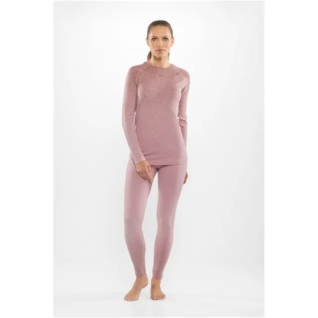 Bielizna damska VIKING Altis Lady Set Merino różowa S