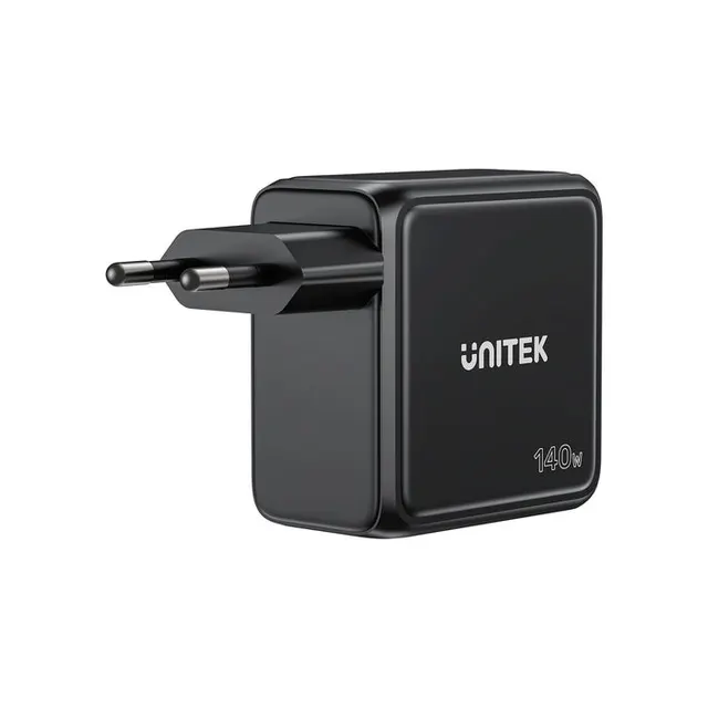 UNITEK ŁADOWARKA GAN Z WYŚWIETLACZEM 140W 3XUSB-C