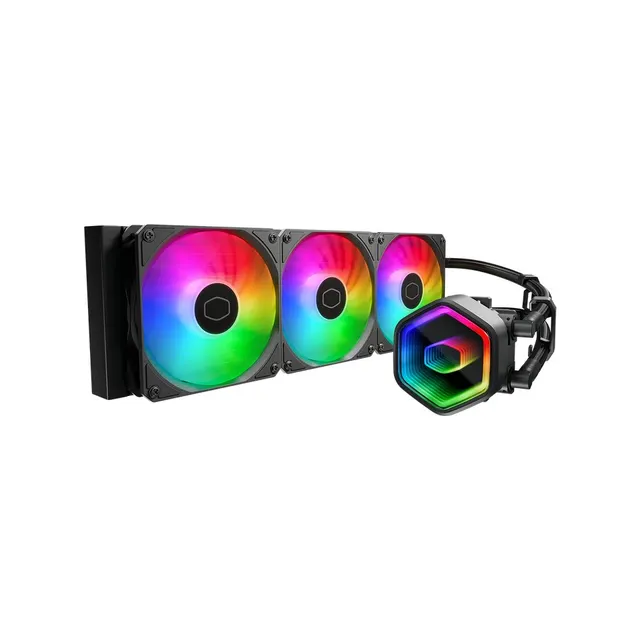 Cooler Master MasterLiquid 360 Core II Procesor Zestaw do chłodzenia płynami 12 cm Czarny 1 szt.
