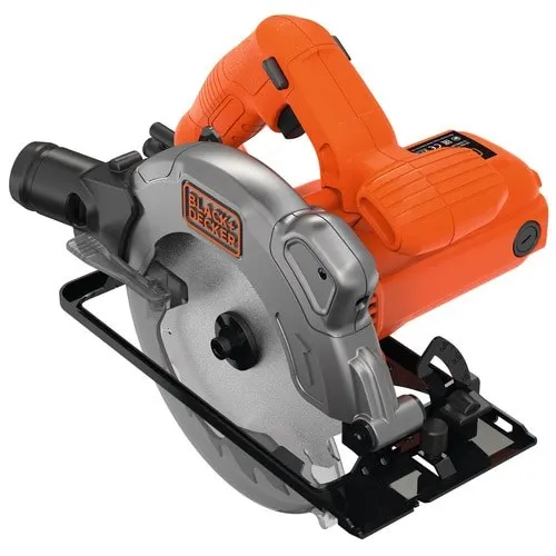 Black & Decker CS1250L 19 cm Czarny Metaliczny Pomarańczowy 5300 RPM 1250 W