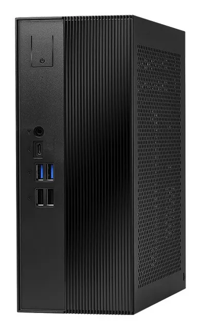 Asrock DeskSlim X600 Czarny AMD X600 Gniazdo AM5