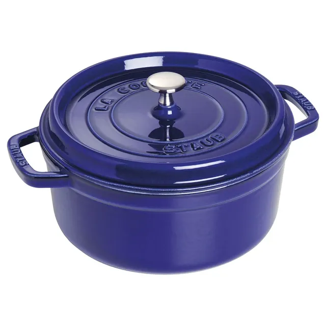Staub 40510-283-0 kociołek 3 8 l Niebieski