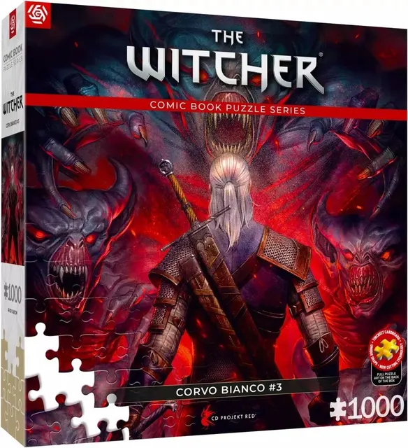 Puzzle Good Loot: The Witcher - Corvo Bianco 1000 elementów