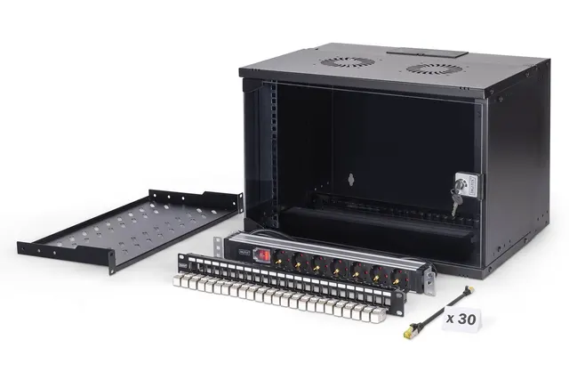 Digitus Zestaw sieciowy SOHO Pro 483 mm (19 ) - 7U 540 x 400 mm (szer. x gł.)