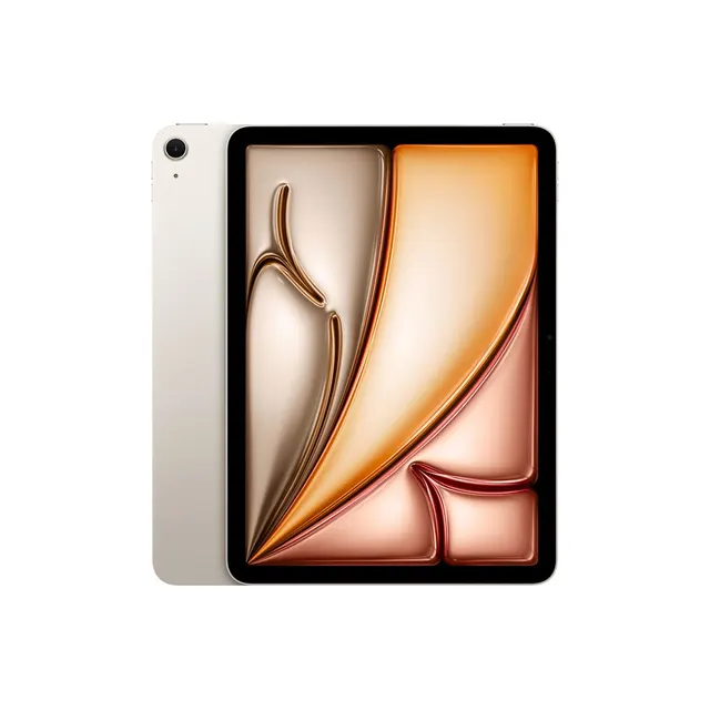 Apple iPad Air Apple M 128 GB 27 9 cm (11 ) 12 GB Wi-Fi 7 (802.11be) iPadOS 26 Beżowy, 11", 128 GB, Wi-Fi, beżowy