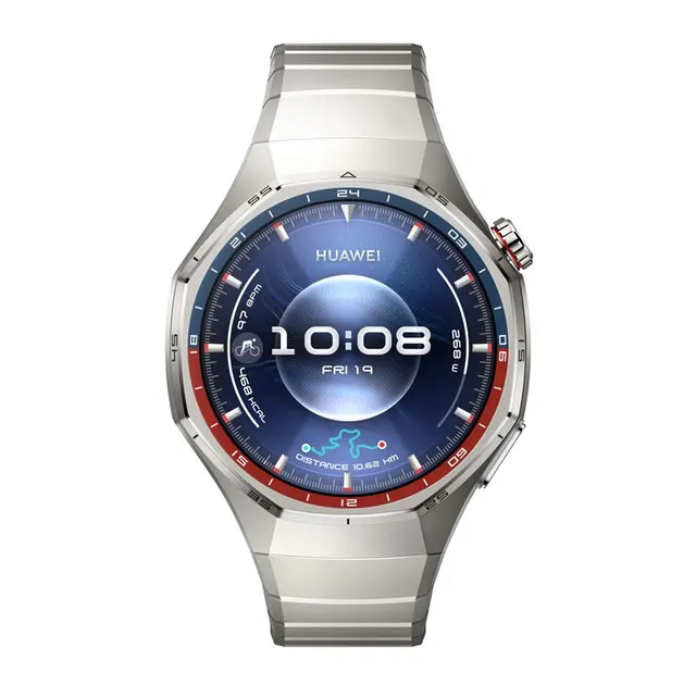 Huawei WATCH GT6 PRO Q523-041 3 73cm (1.47 ) AMOLED 46 mm Cyfrowy 466 x 466 px Ekran dotykowy Tytan GPS