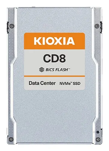 Dysk SSD Kioxia CD8-V 12.8TB U.2 (15mm) NVMe PCIe 4.0 KCD8XVUG12T8 (DWPD 3) SIE