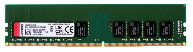 Kingston UDIMM ECC 16GB DDR4 2Rx8 Hynix D 2666MHz PC4-21300 KSM26ED8/16HD