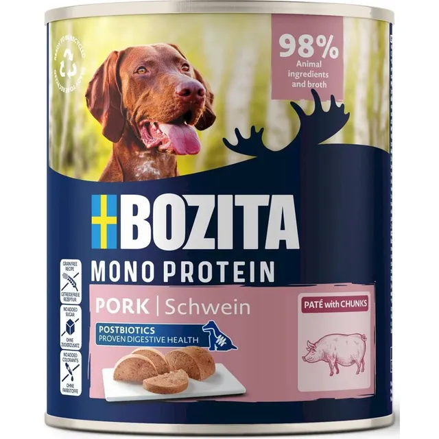 BOZITA pasztet pies wieprzowina 800g