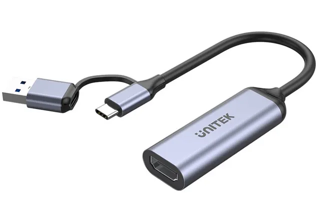 UNITEK KARTA DO STREAMINGU USB-C/A 4K HDMI 1.4B