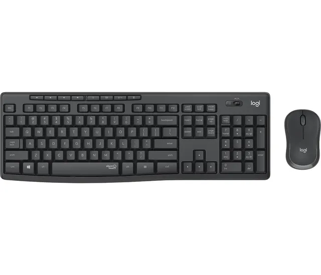Zestaw bezprzewodowy MK295 SILENT WIRELESS COMBO/GRAPHITE - CZE-SKY - INTNL