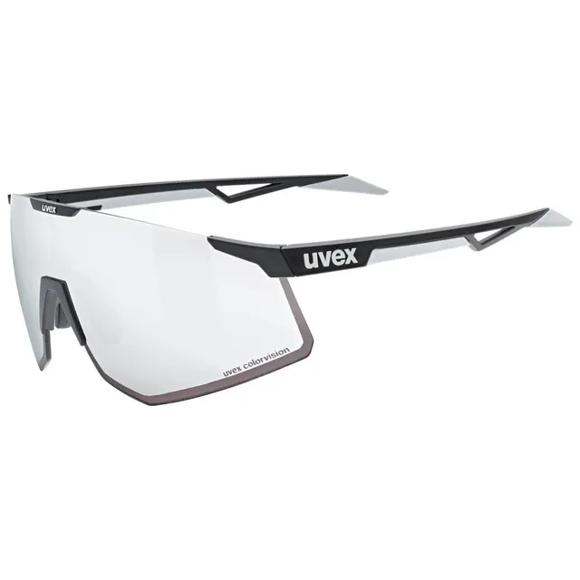 Uvex Pace Perform CV Okulary do wielu sportów Unisex Półobwódkowe Czarny