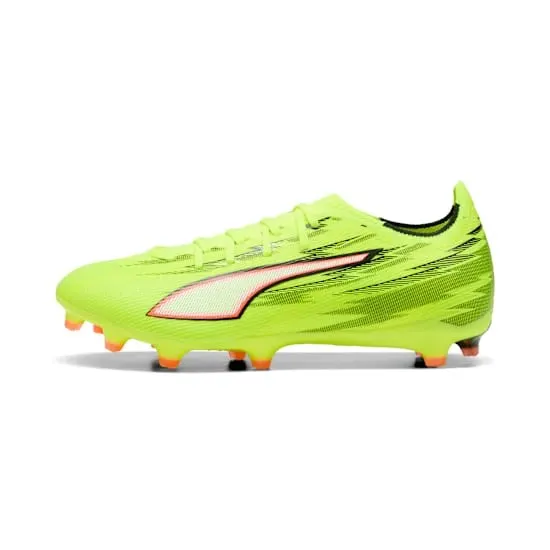 PUMA Ultra 6 Match FG/AG Piłka nożna Męski Czarny Zielony, rozmiar 43
