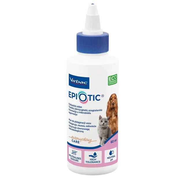 VIRBAC EPI-OTIC S-I-S dla psa i kota 60ml