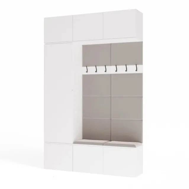 GARDEROBA HAGA III 1SZ2W BIEL