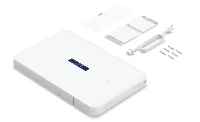 Router (Gateway) Kontroler UniFi NVR Switch PoE Access Point Wi-Fi 6 Ubiquiti UniFi Dream Wall (UDW-EU)