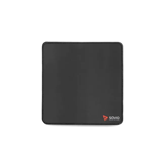 SAVIO GAMING MOUSE PAD 250X250X2MM STITCHED EDGES BLACK EDITION TURBO DYNAMIC S