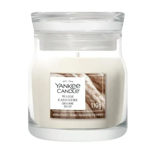 Świeca mała WARM CASHMERE YANKEE