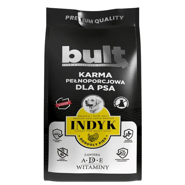 BULT Karma sucha z indykiem dla dorosłych psów 3kg