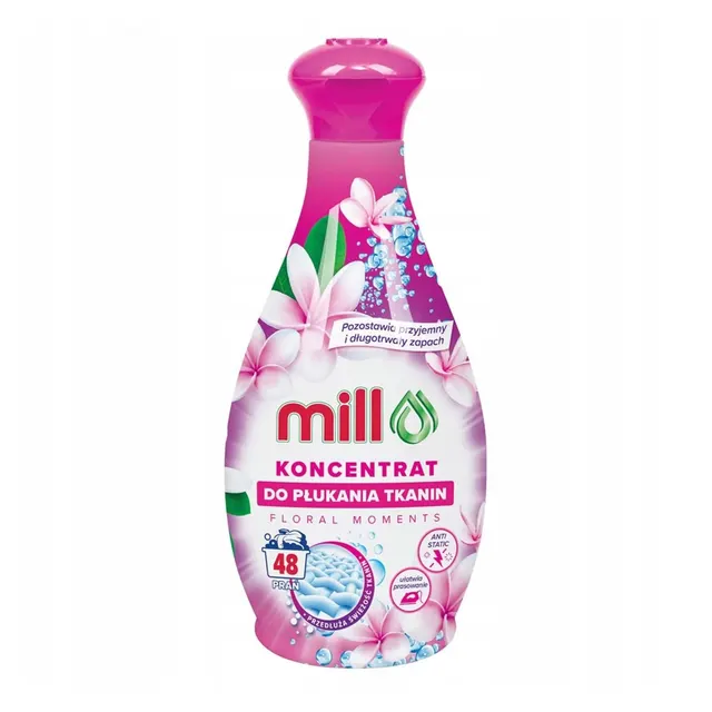 MILL Koncentrat do płukania tkanin FLORAL MOMENTS 1 3L 48 płukań