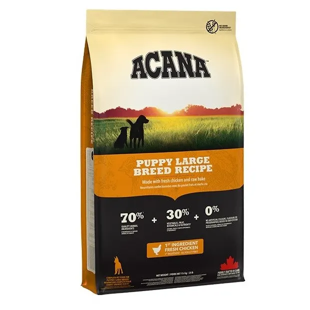 ACANA DOG PUPPY LARGE BREED RECIPE 11 4kg
