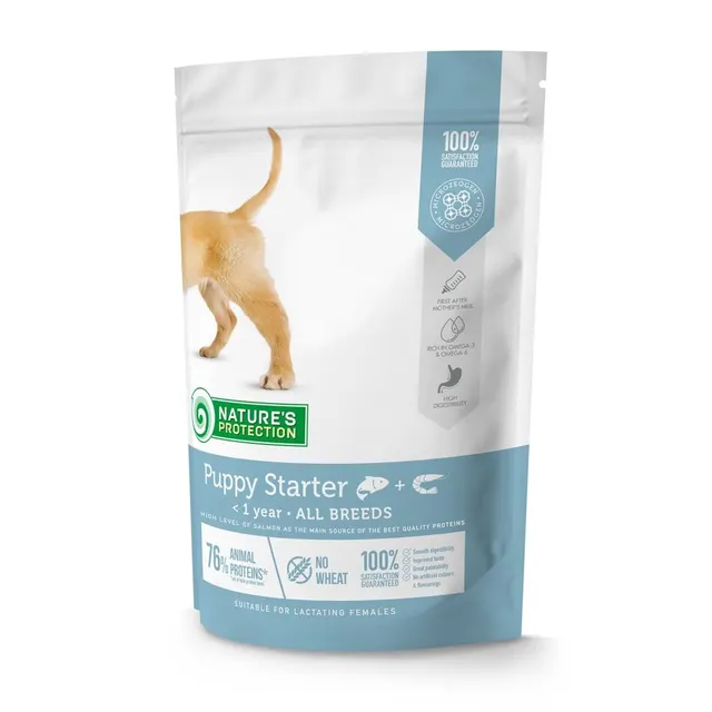 Nature's Protection Puppy Starter Salmon & Krill All Breeds 2kg