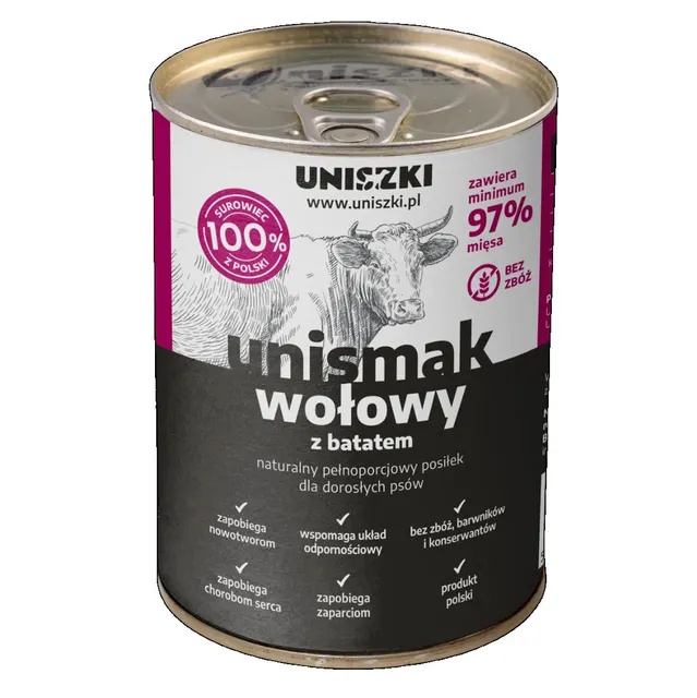 UNISZKI Unismak Wołowina 400g