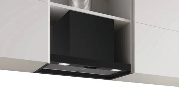 Okap wyspowy BOSCH DBB63BC60 60 cm, 600 m3/h, EcoSilence Drive, LED, czarny