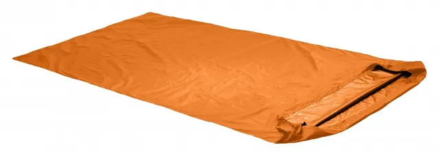 ORTOVOX Bivy Double Dorosły Śpiwór prostokątny Poliuretan Niebieski Pomarańczowy